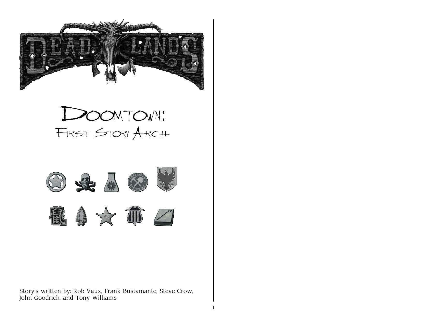 Deadlands - Novel