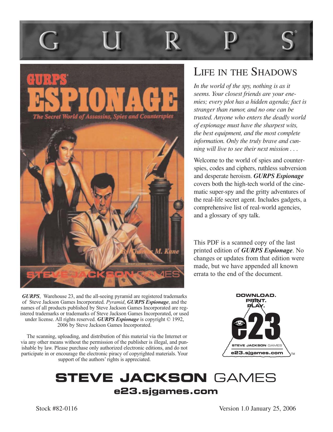 Espionage