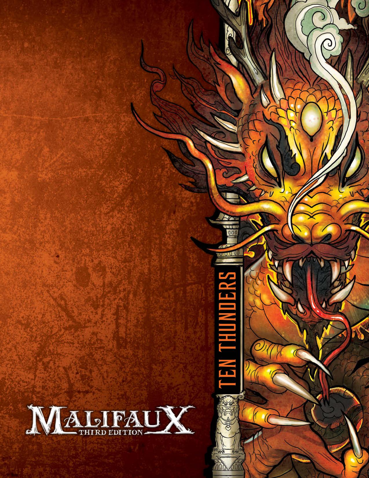 Ten Thunders Faction Book [2019]